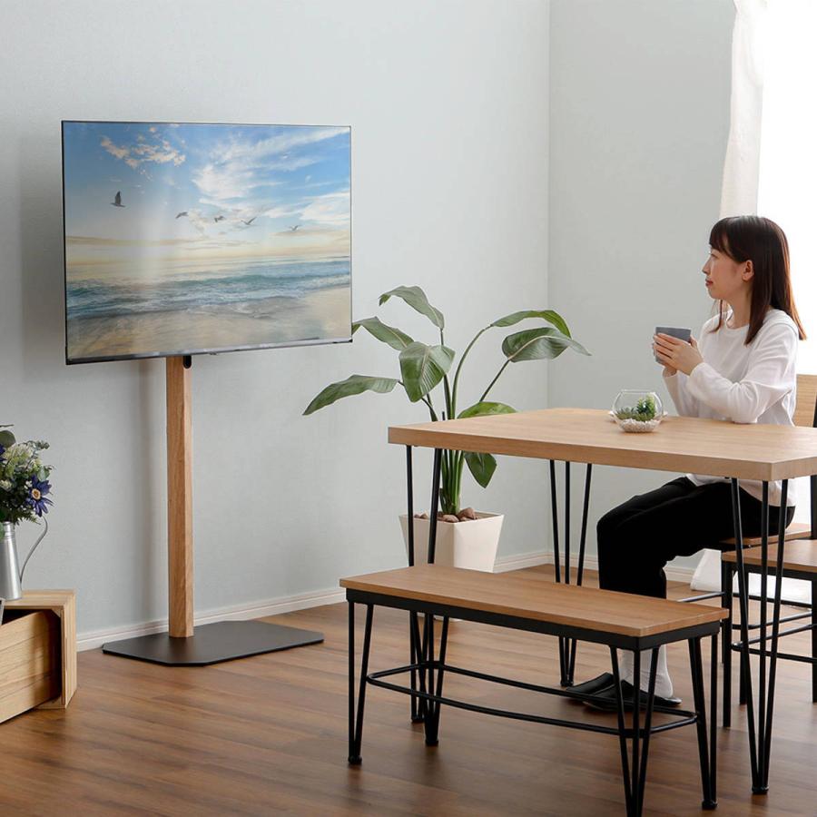 ホームテイスト TVスタンド ハイタイプ 八角支柱 32-65型対応 ホームテイスト TVスタンド ハイタイプ 八角支柱 32-65型対応