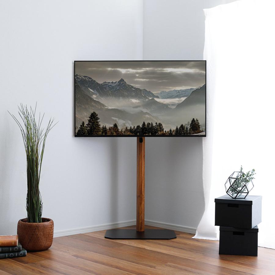 ホームテイスト TVスタンド ハイタイプ 八角支柱 32-65型対応 ホームテイスト TVスタンド ハイタイプ 八角支柱 32-65型対応