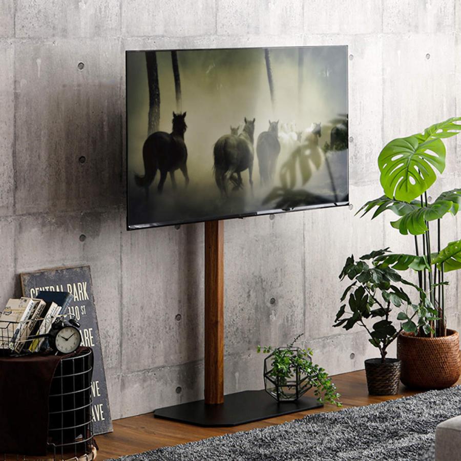 ホームテイスト TVスタンド ハイタイプ 八角支柱 32-65型対応 ホームテイスト TVスタンド ハイタイプ 八角支柱 32-65型対応