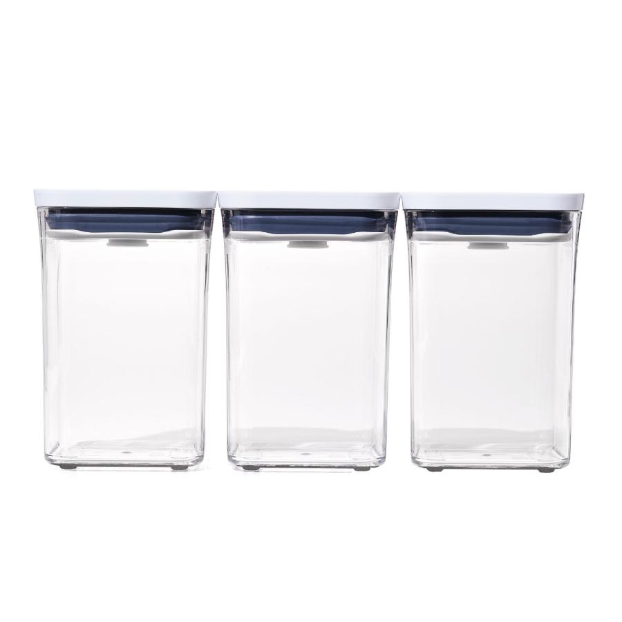 OXO（オクソー） 保存容器 1L ポップコンテナ スモールスクエア