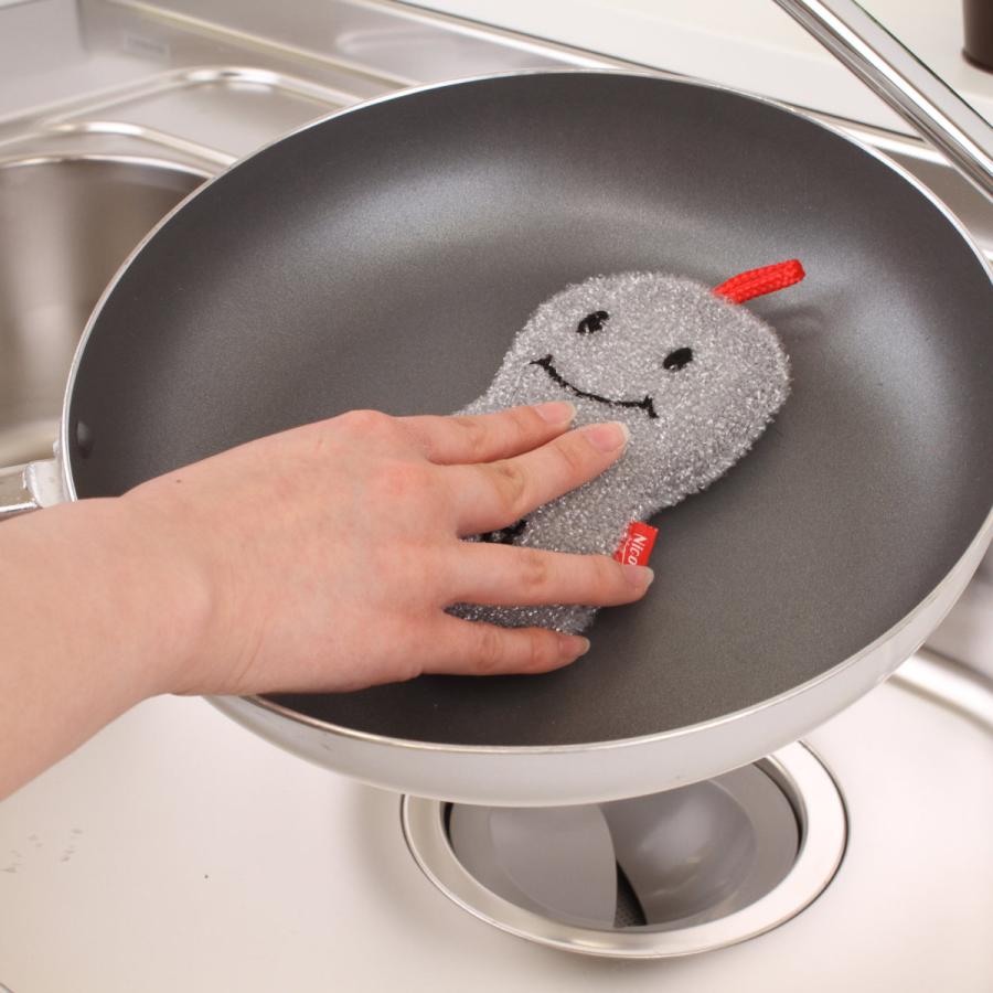 食器用スポンジ ニコニコスポンジ グッド ループ付き （ 台所用