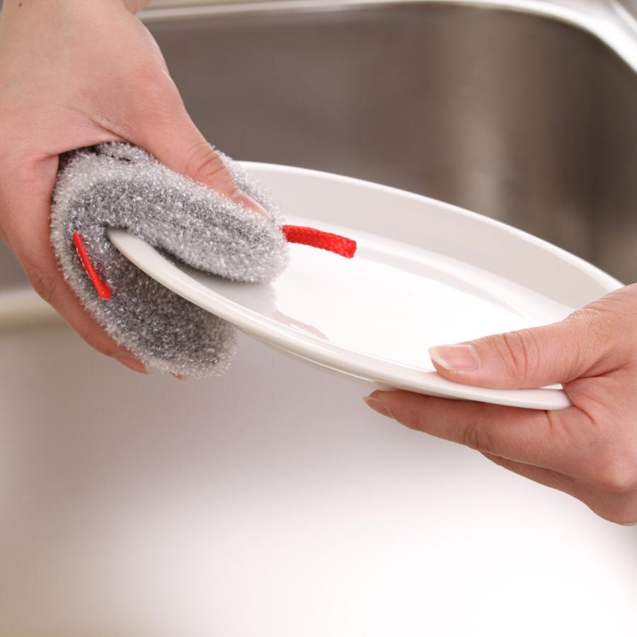 食器用スポンジ ニコニコスポンジ グッド ループ付き （ 台所用