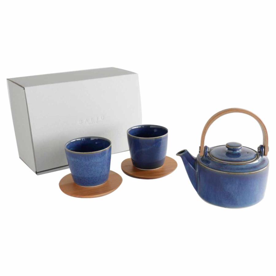 LOLO 土瓶 湯呑み 茶敷付き ギフトセット 420ml SALIU 祥 磁器 LOLO 土瓶 湯呑み 茶敷付き ギフトセット 420ml SALIU 祥 磁器