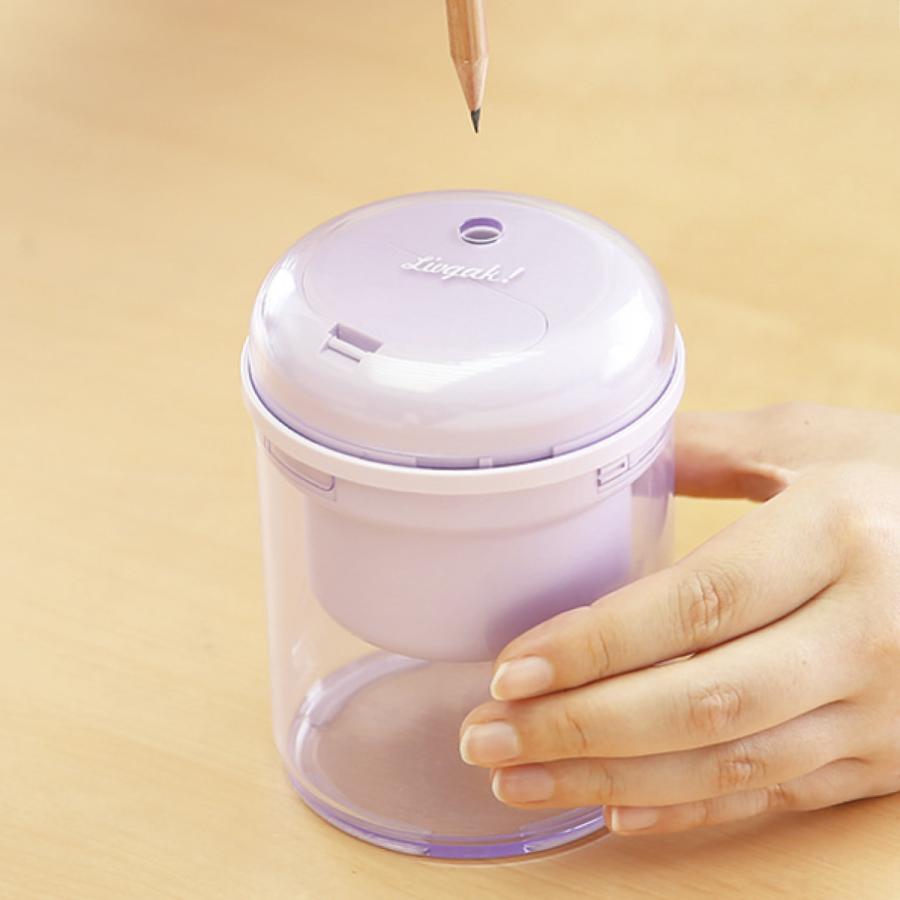 SONiC（ソニック） 鉛筆削り リビガク たっぷり フリーキー 乾電池式