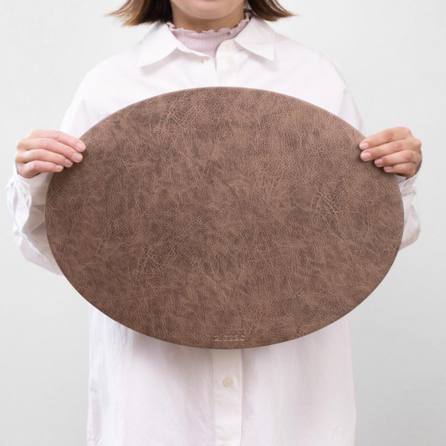 ランチョンマット ziczac トロジャ 楕円形 （ ジックザック おしゃれ