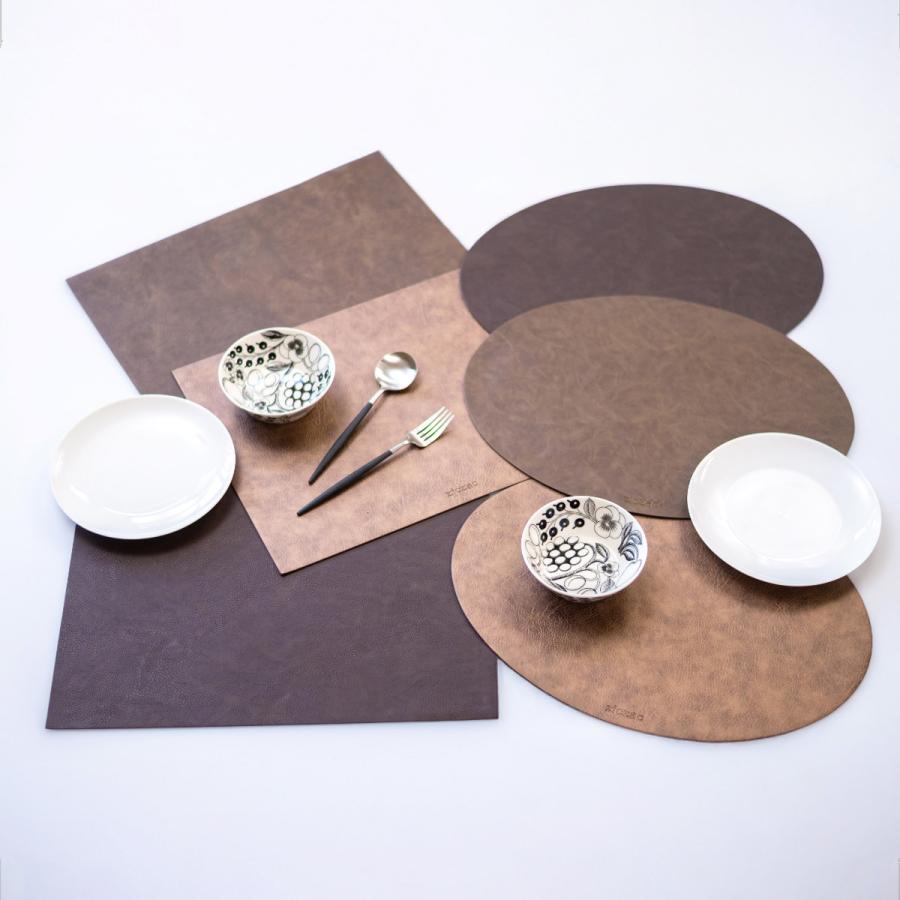 ランチョンマット ziczac トロジャ 楕円形 （ ジックザック おしゃれ