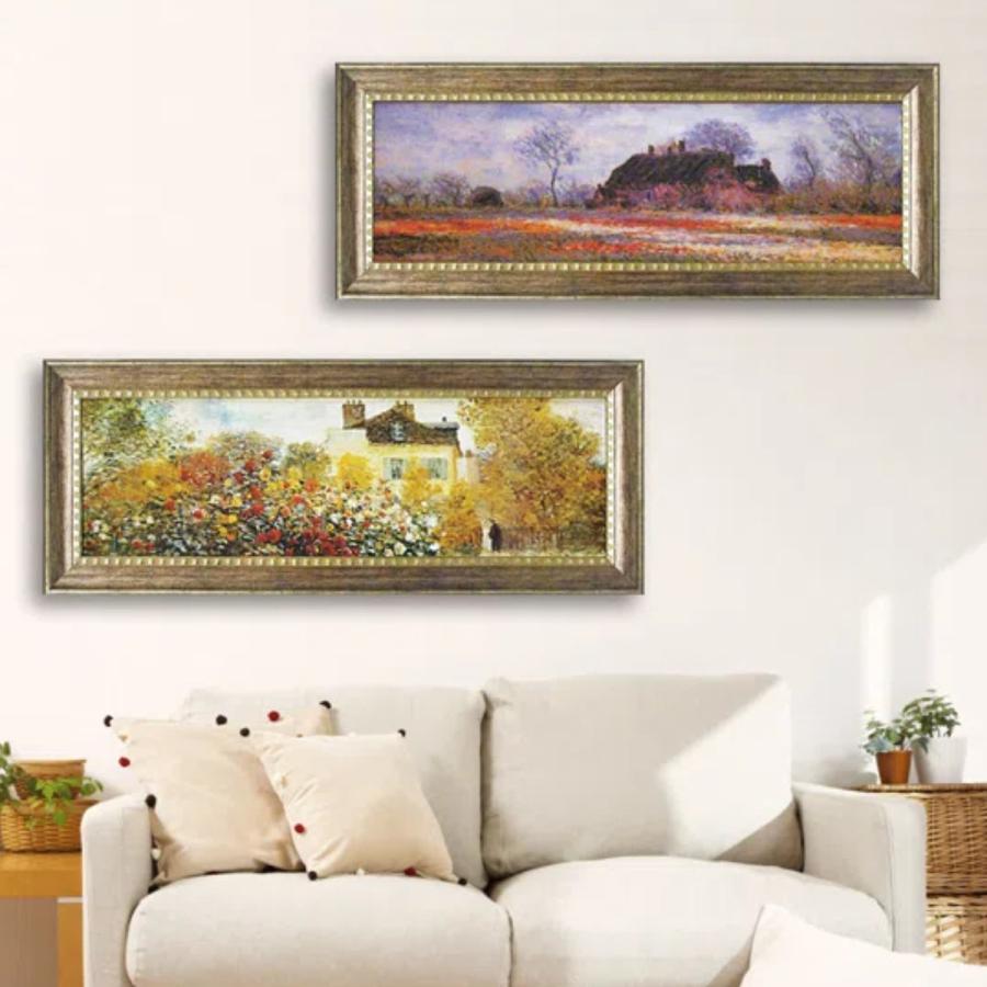 アートパネル ミュージアム シリーズ モネ 109×44cm （ 絵画 絵 アート