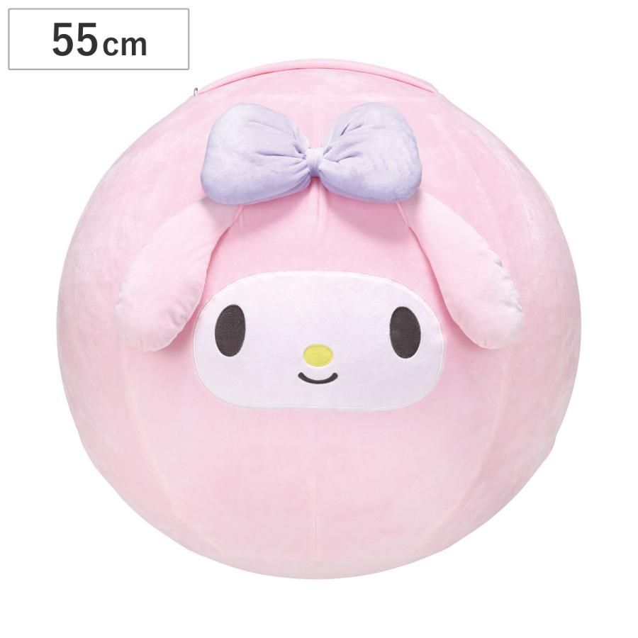 スケーター バランスボール カバー付き マイメロディ 直径55cm ポンプ