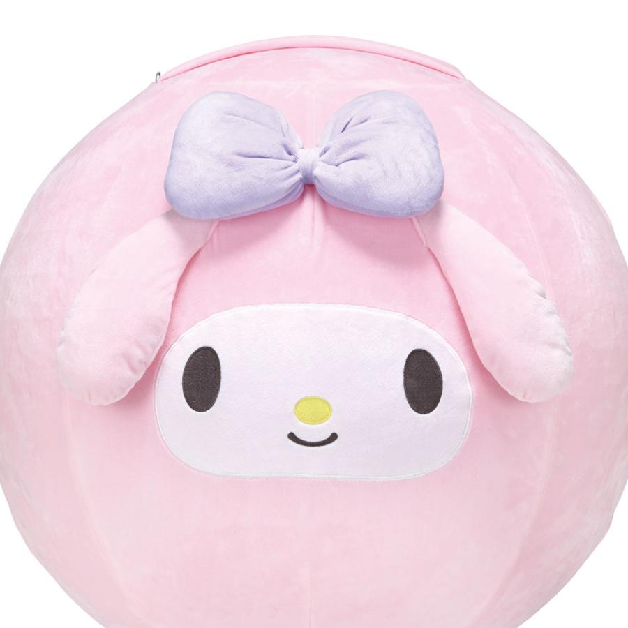 スケーター バランスボール カバー付き マイメロディ 直径55cm ポンプ