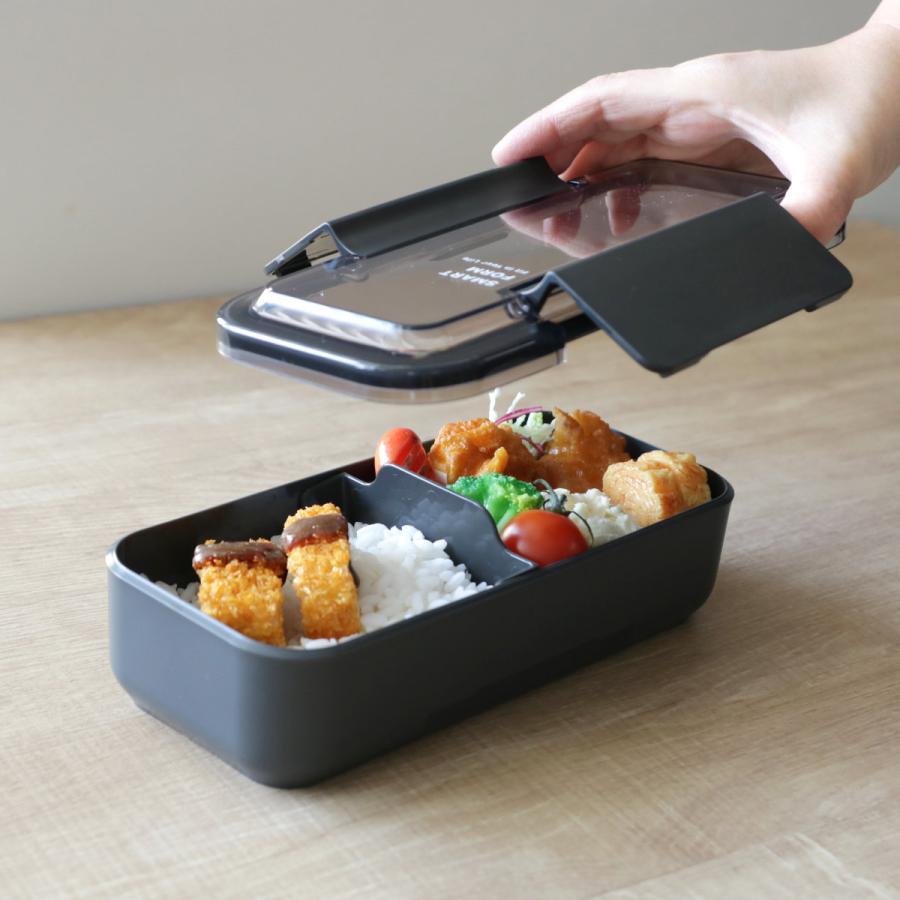 弁当箱 600ml 1段 イージーケアランチボックススリム1段600 （ お弁当