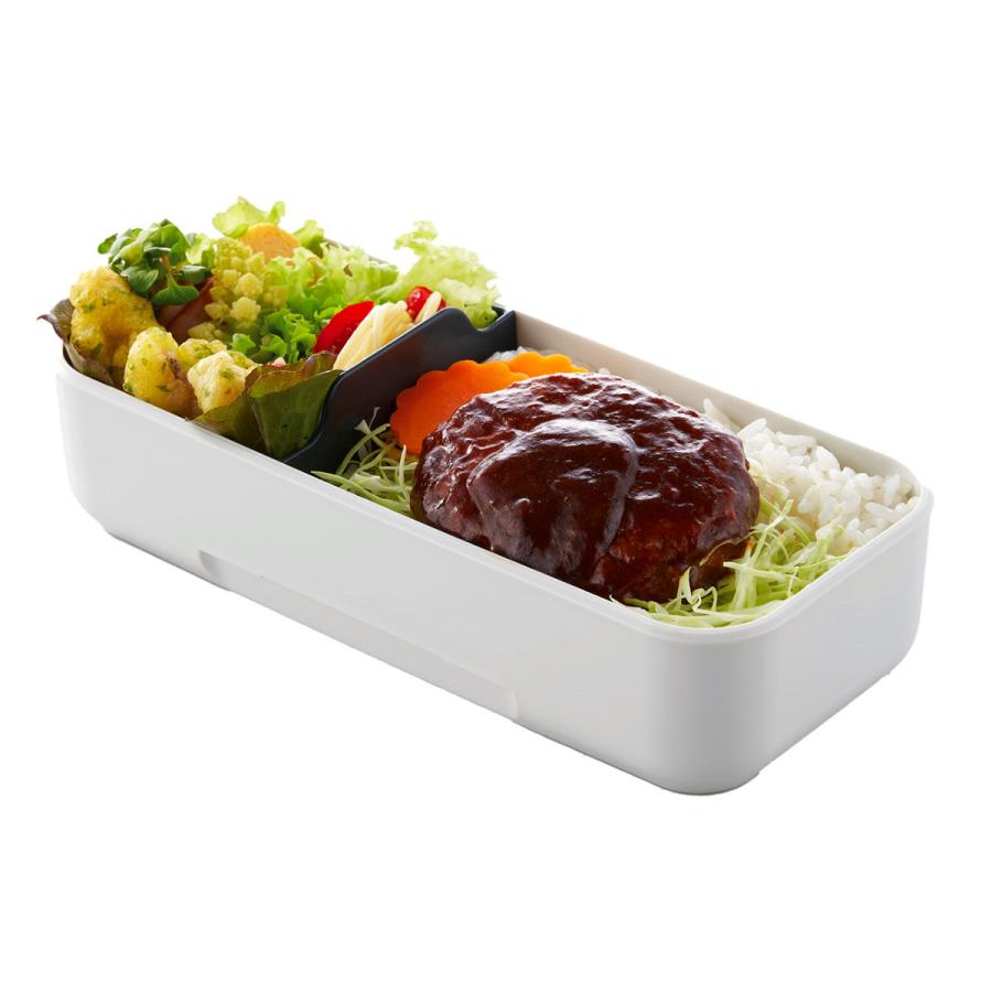 弁当箱 600ml 1段 イージーケアランチボックススリム1段600 （ お弁当