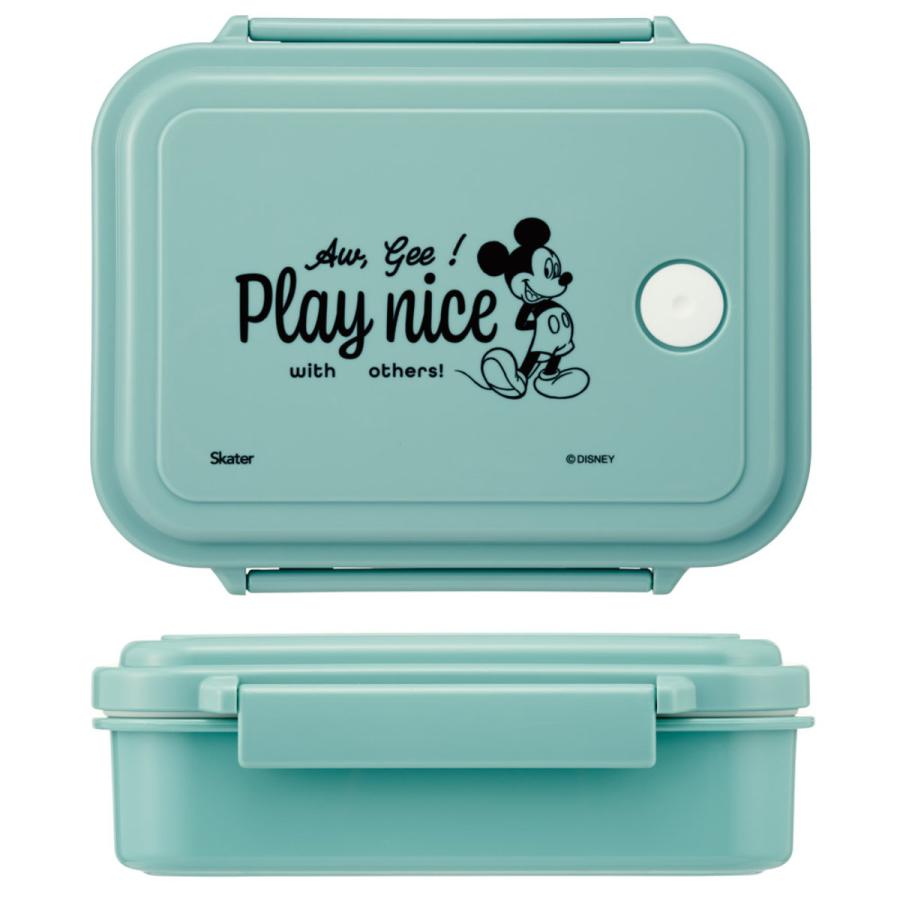 スケーター 弁当箱 500ml 1段 スチーム式ランチBOX ミッキーマウス