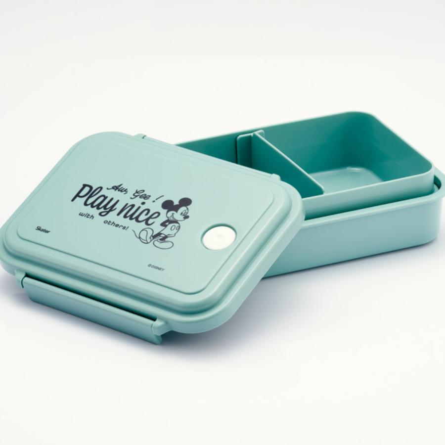 ミッキーマウス ランチボックス スケーター 弁当箱 500ml 1段 スチーム式ランチBOX ミッキーマウス
