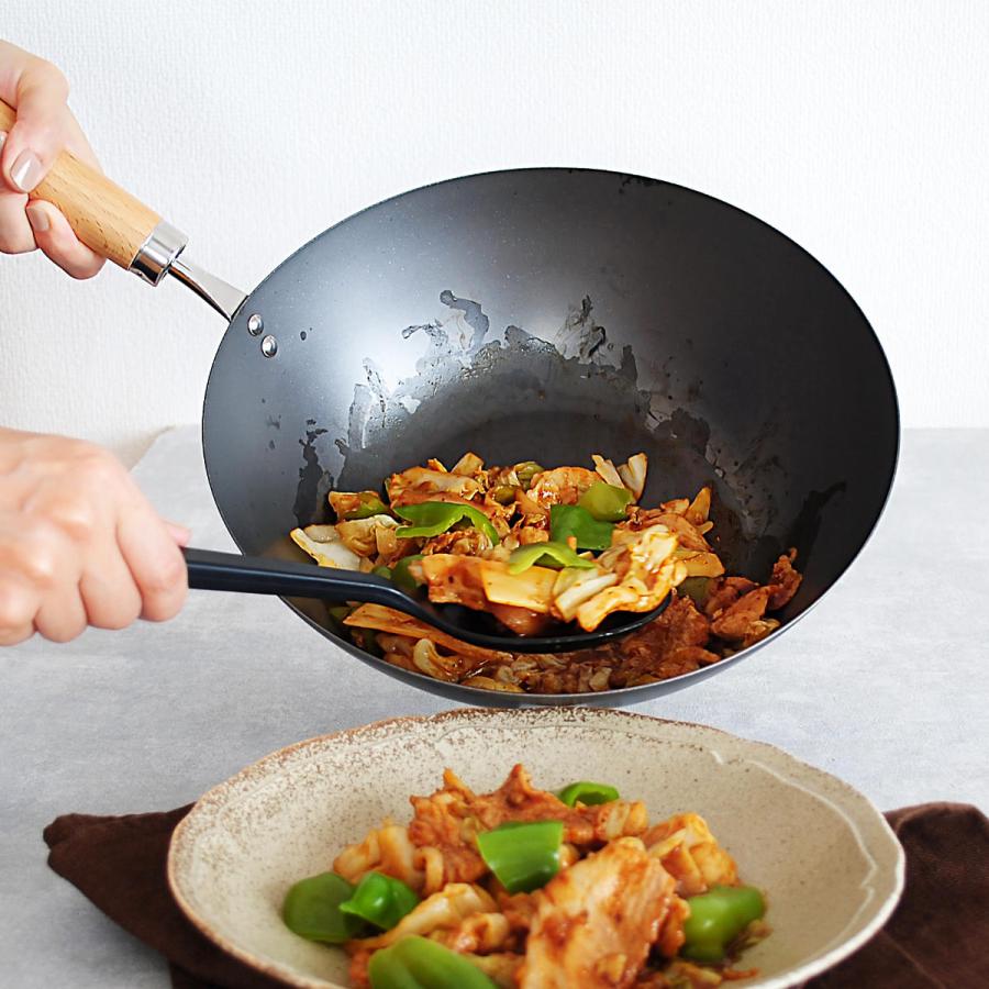 ショップ 【新品】enzo 鉄中華鍋 26cm 楽天市場】enzo エンゾウ 鉄中華