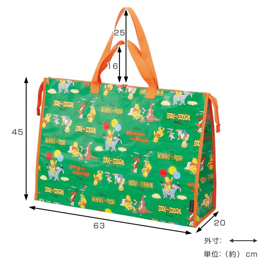 スケーター 特大レジャーバッグ50L レトロプー （ ディズニー くまの