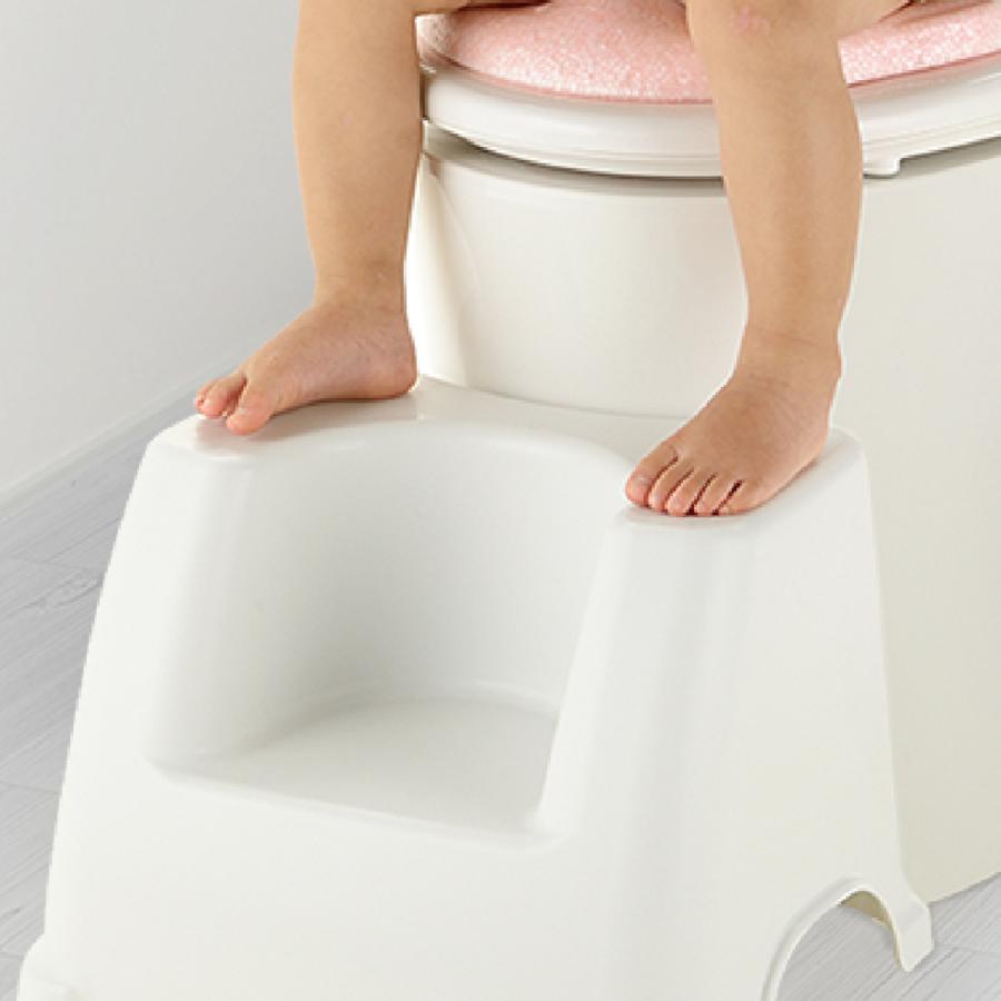リッチェル（Richell） 踏み台 トイレ用 トイレサポート ステップ 2段