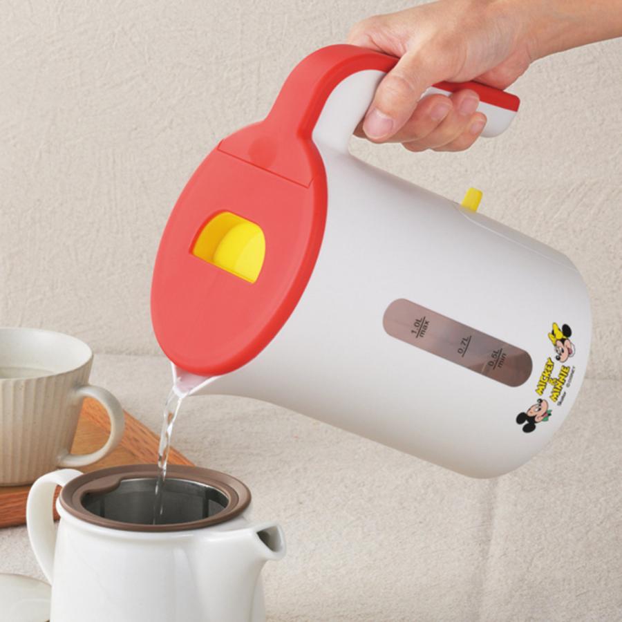 タマハシ 電気ケトル 1L ミッキー＆ミニー （ ミッキー コンパクト