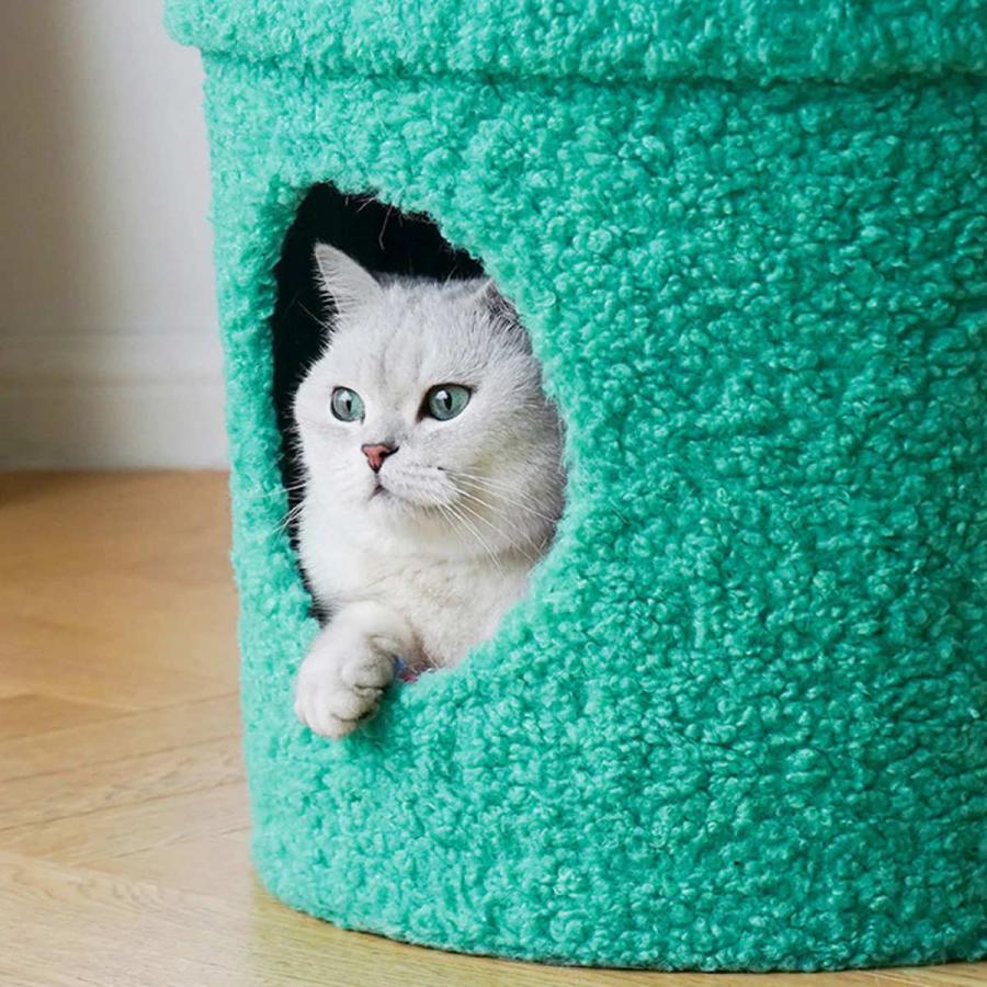 magnet キャットタワー Pot Pet House PURPLE ZEZE 猫ハウス （ 猫