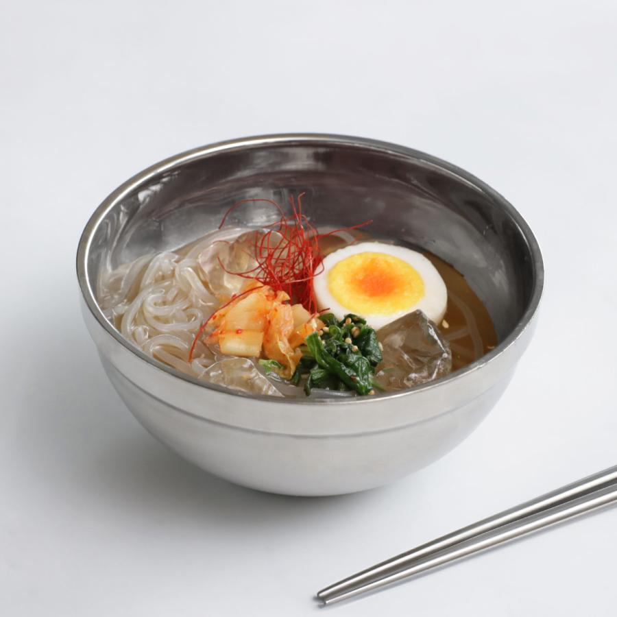 どんぶり ステンレス 深型食器 13.7cm （ 二重構造 保冷 保温 丼 丼物