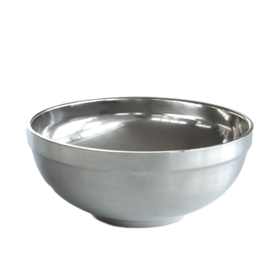 どんぶり ステンレス 深型食器 17.8cm （ 二重構造 保冷 保温 丼 丼物