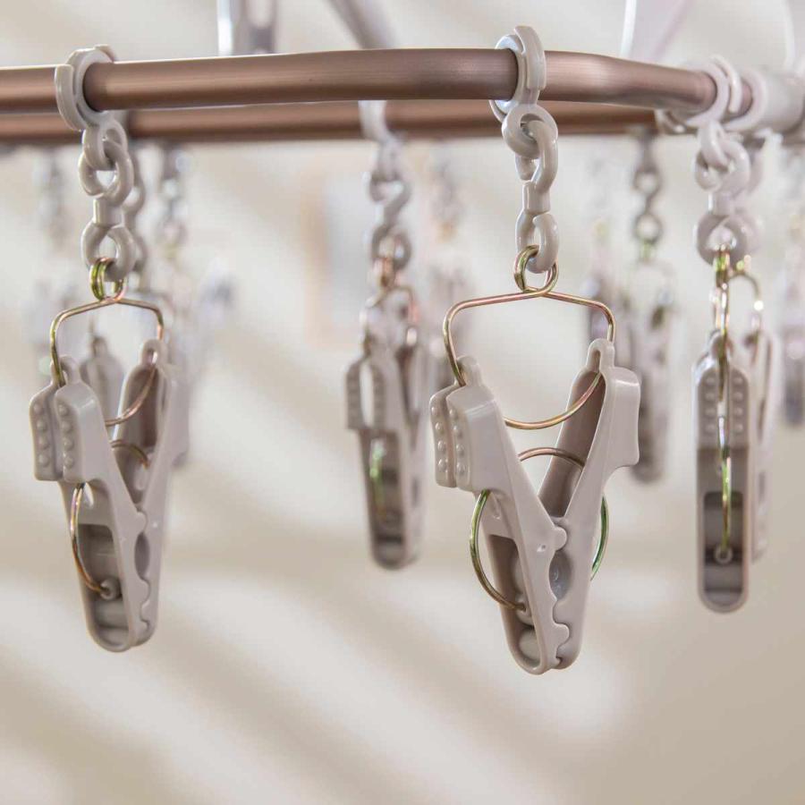 藤栄 洗濯ハンガー ALUMI HANGER アルミランドリーハンガー 角ハンガー