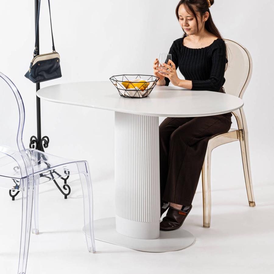 東谷 ダイニングテーブル 幅120cm オーバル型 （ 楕円 テーブル