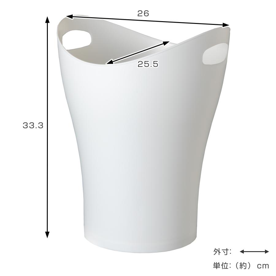 ごみばこ。 平和工業 ゴミ箱 8L トラッシュポット （ ごみ箱 8リットル 蓋なし