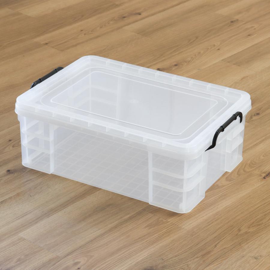 収納ボックス セーフティボックス 6型 3個セット 幅44×奥行64.8×高さ