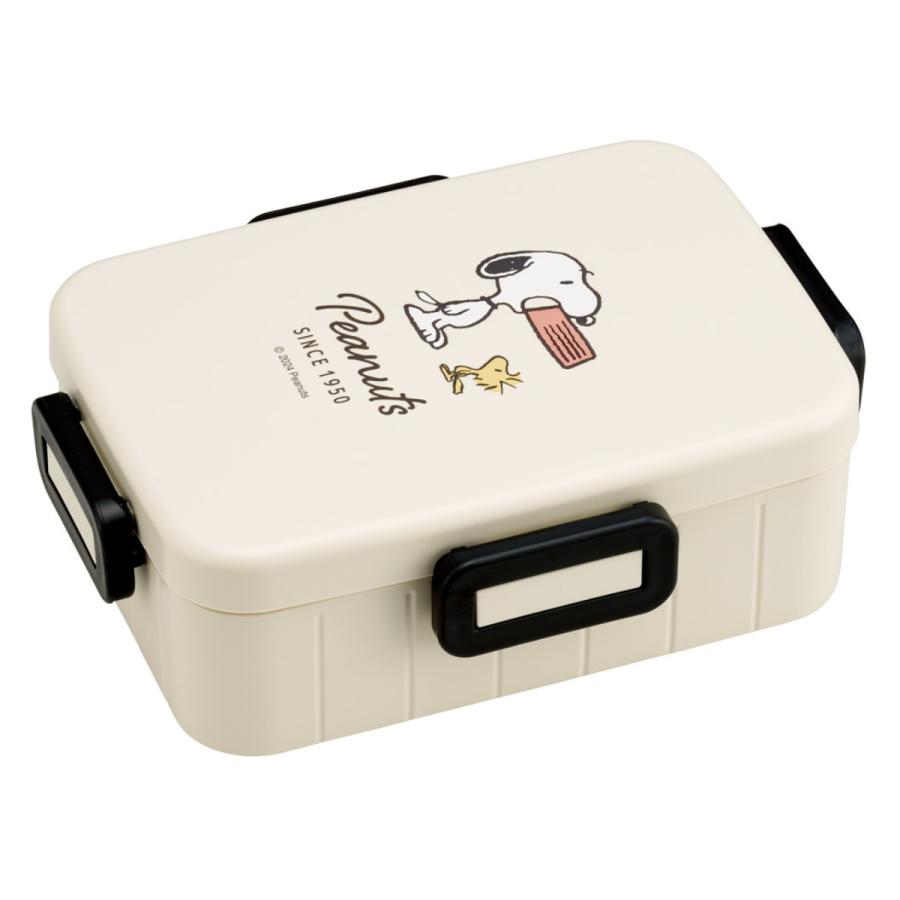 弁当箱 1段 650ml 抗菌4点ロックランチ SN スヌーピー （ 抗菌4点