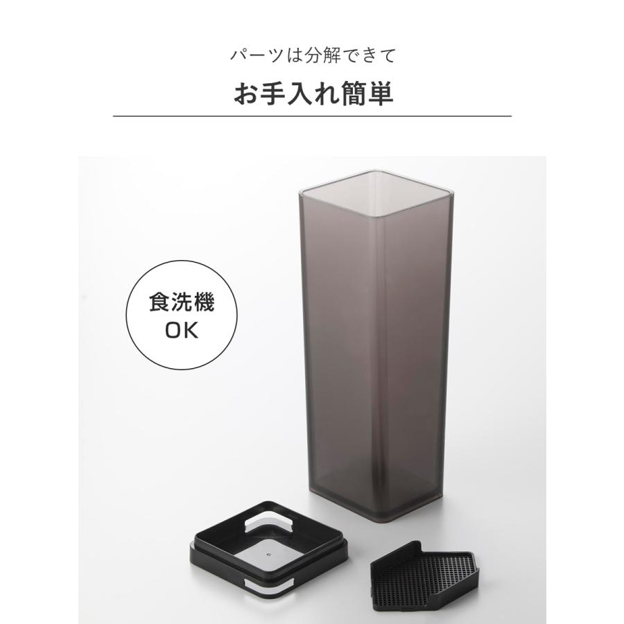 tower 山崎実業 水はね防止フィルター付き両方から注げる冷水筒 タワー