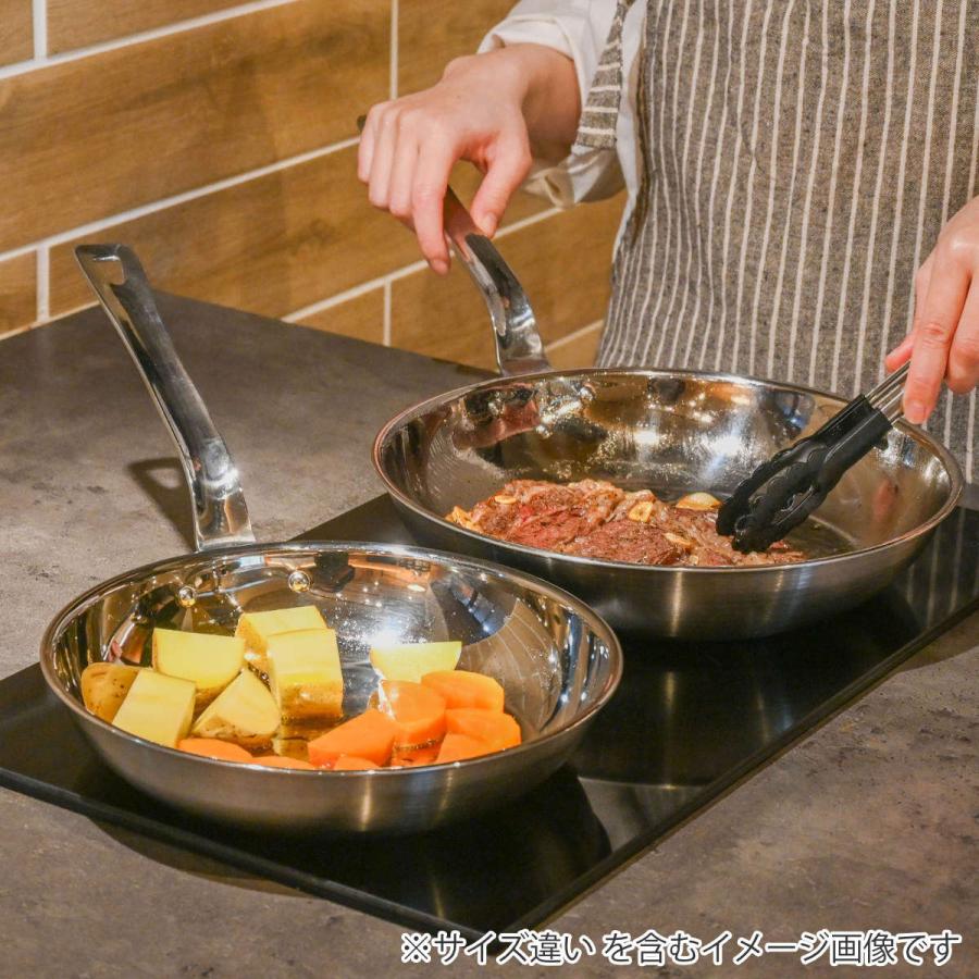 フジノス　アルミクラッド　三層鋼　フライパン　26cm　調理器具　飲食店 フジノス アルミクラッド 三層鋼 フライパン 26cm 調理器具 飲食店