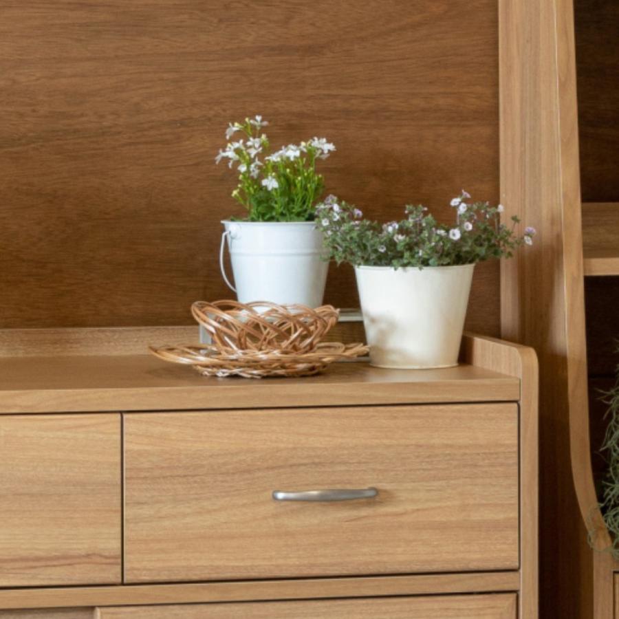 キャビネット 幅84cm すりガラス扉 （ ジェロディ joredy ラック 棚