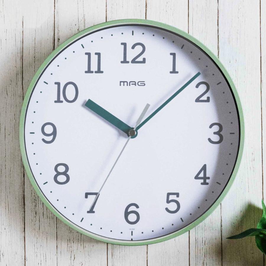 ノア精密 掛け時計 ガレット MAG 連続秒針 （ 時計 壁掛け アナログ