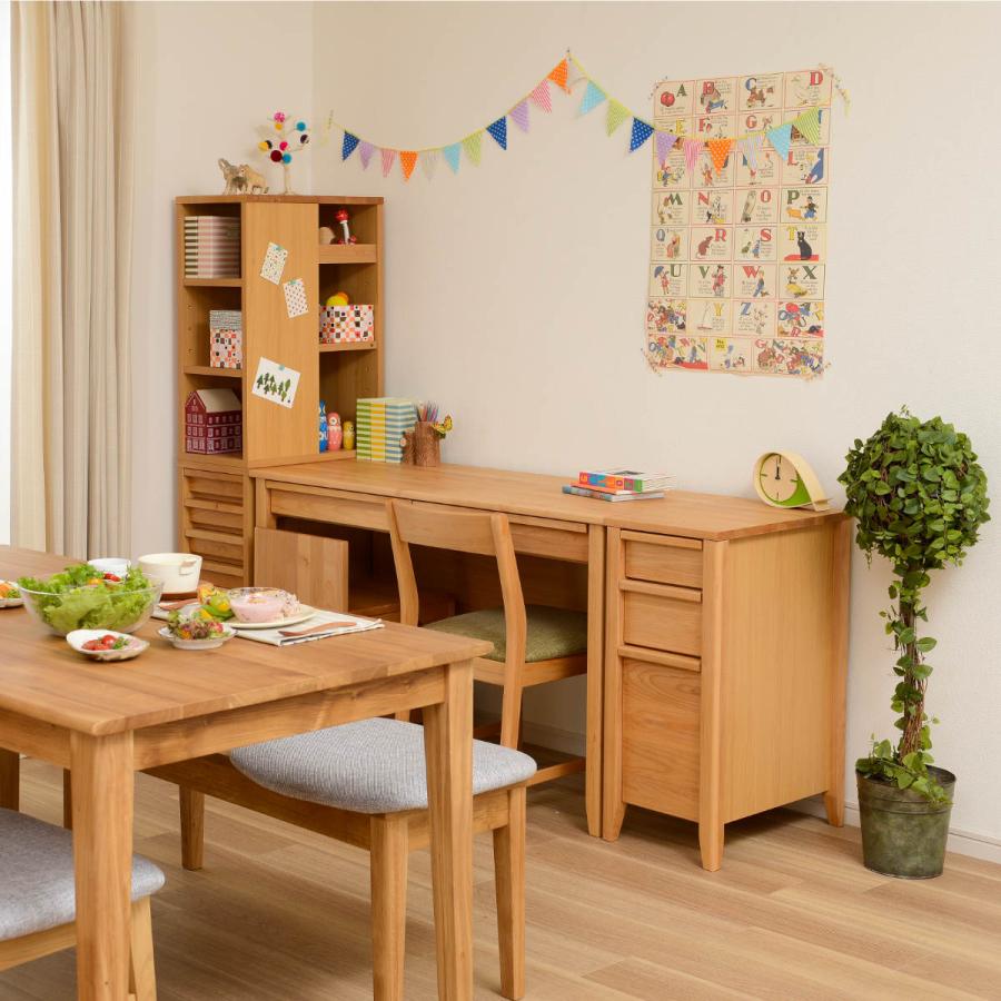 学習机 幅120cm 引出し付 トライA （ デスク 学習デスク 机 勉強机