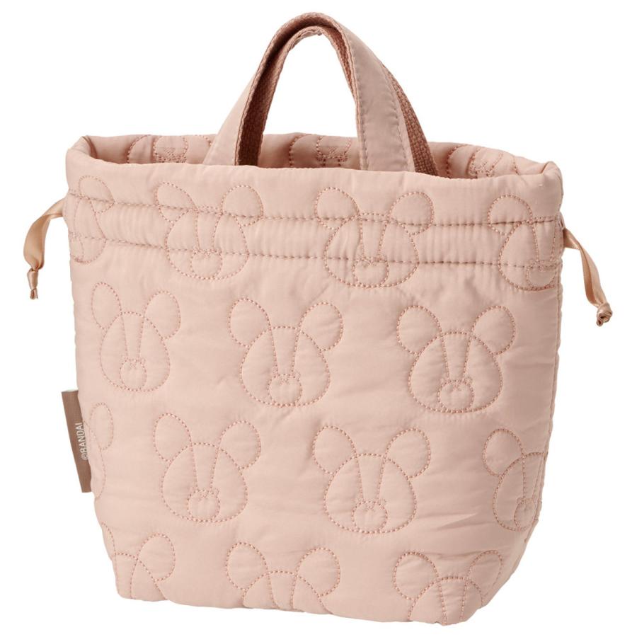 スケーター ランチバッグ キルト生地保冷ランチ巾着 くまのがっこう