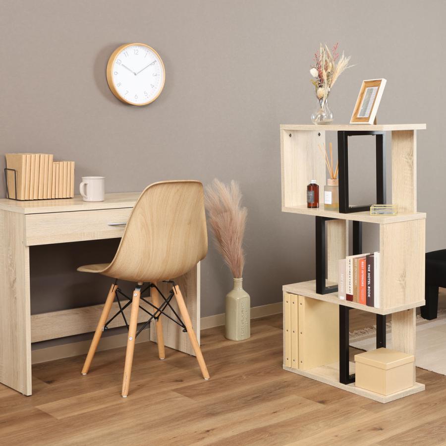 不二貿易 S字ディスプレイラック 幅59cm 3段 A4サイズ対応