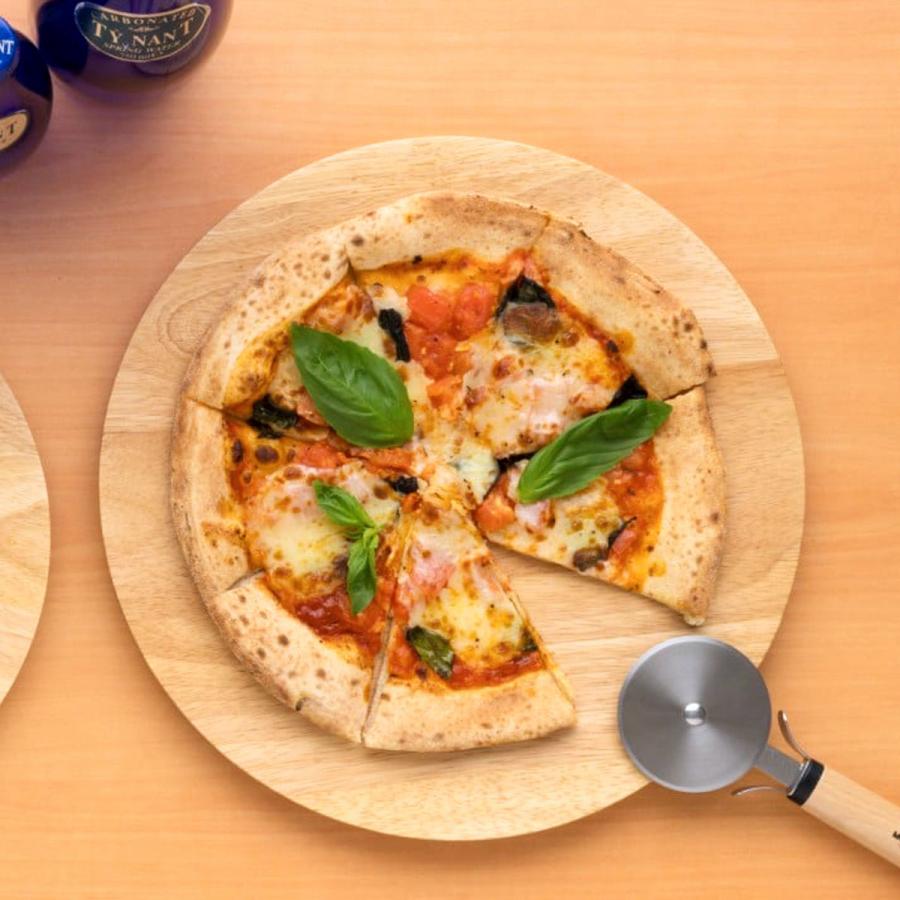 ピザプレート L 直径33cm （ 木製 皿 お皿 ピザ ボード プレート