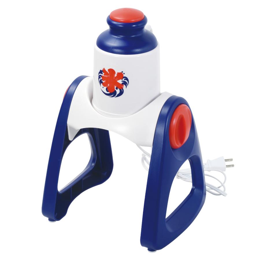 パール金属 かき氷機 おうち氷屋さん 2通り削れる電動かき氷器 （ カキ