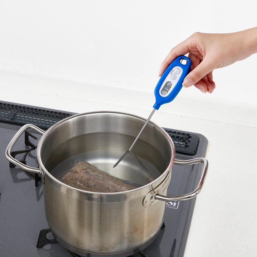 タニタ デジタル温度計 料理用 防水 （ TANITA 調理用温度計 ） | TANITA | 07