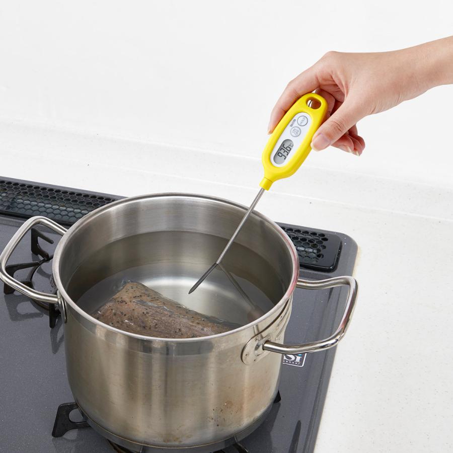 タニタ デジタル温度計 料理用 防水 （ TANITA 調理用温度計 ） | TANITA | 08