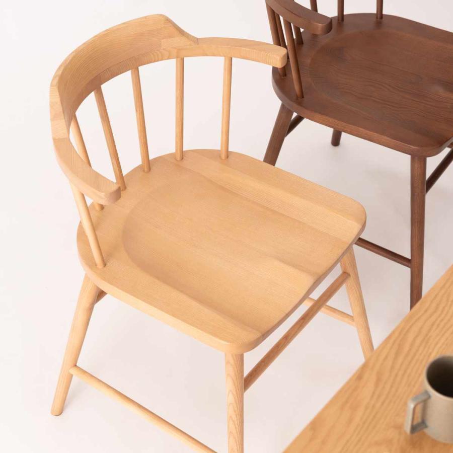 東谷 ダイニングチェア 座面高44cm ウィンザーチェア タンジ― form