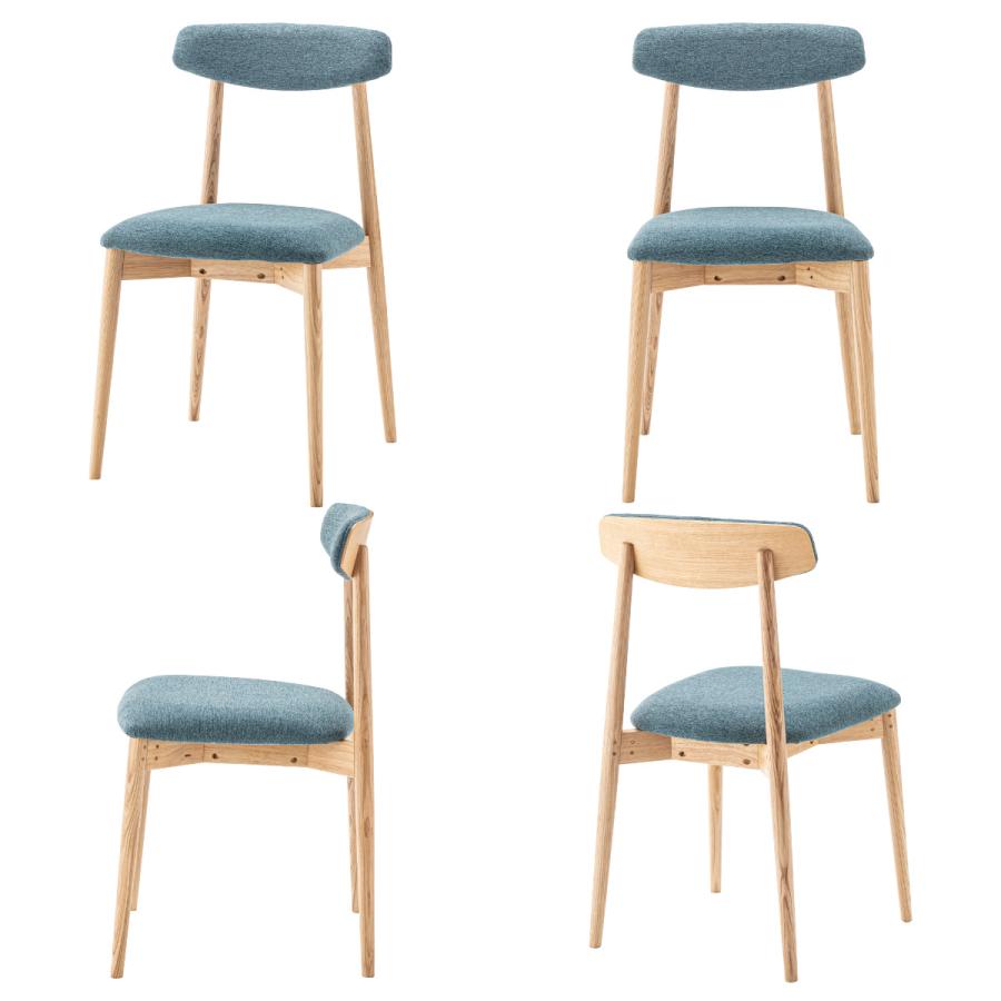 accademia ダイニングチェア アームチェア 椅子 チェア ファブリック  