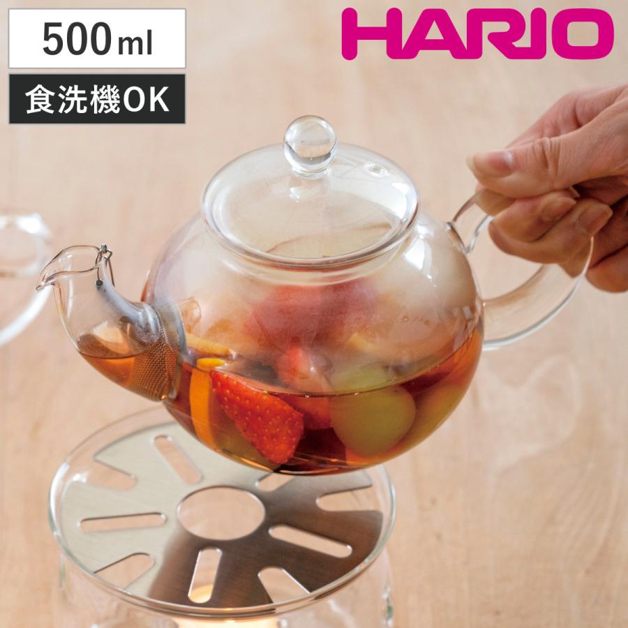 HARIO（ハリオ） ティーポット 500ml ジャンピングポット 2人用
