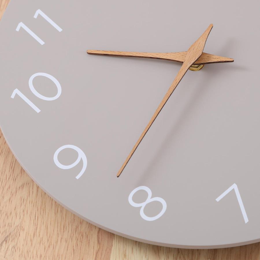 不二貿易（Fuji Boeki） 掛け時計 mokumo 静音 ウォールクロック 秒針