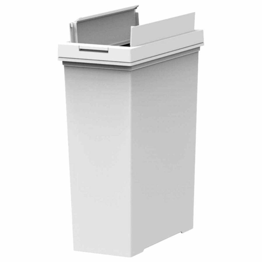 アブディール　アシッド　箱付 アスベル（ASVEL） ゴミ箱 20L 2個セット 棚下で使える 両開き