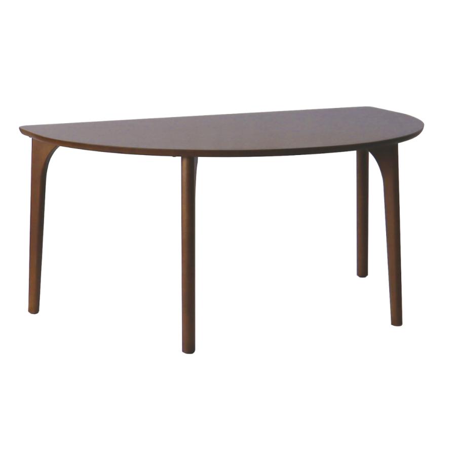 ダイニングテーブル 半円型 4本脚タイプ 幅150×奥行95cm アートライフ