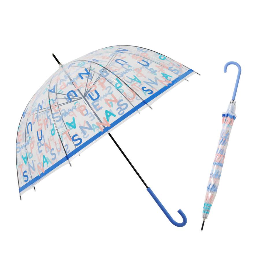 長傘 雨傘 ピーナッツ クリアアンブレラ スヌーピー 59cm （ SNOOPY 傘