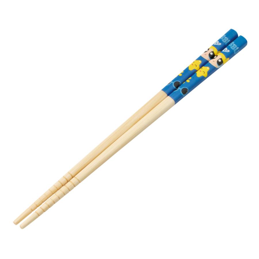 スケーター 箸 21cm 竹箸 パワーパフガールズ （ すべり止め加工 天然
