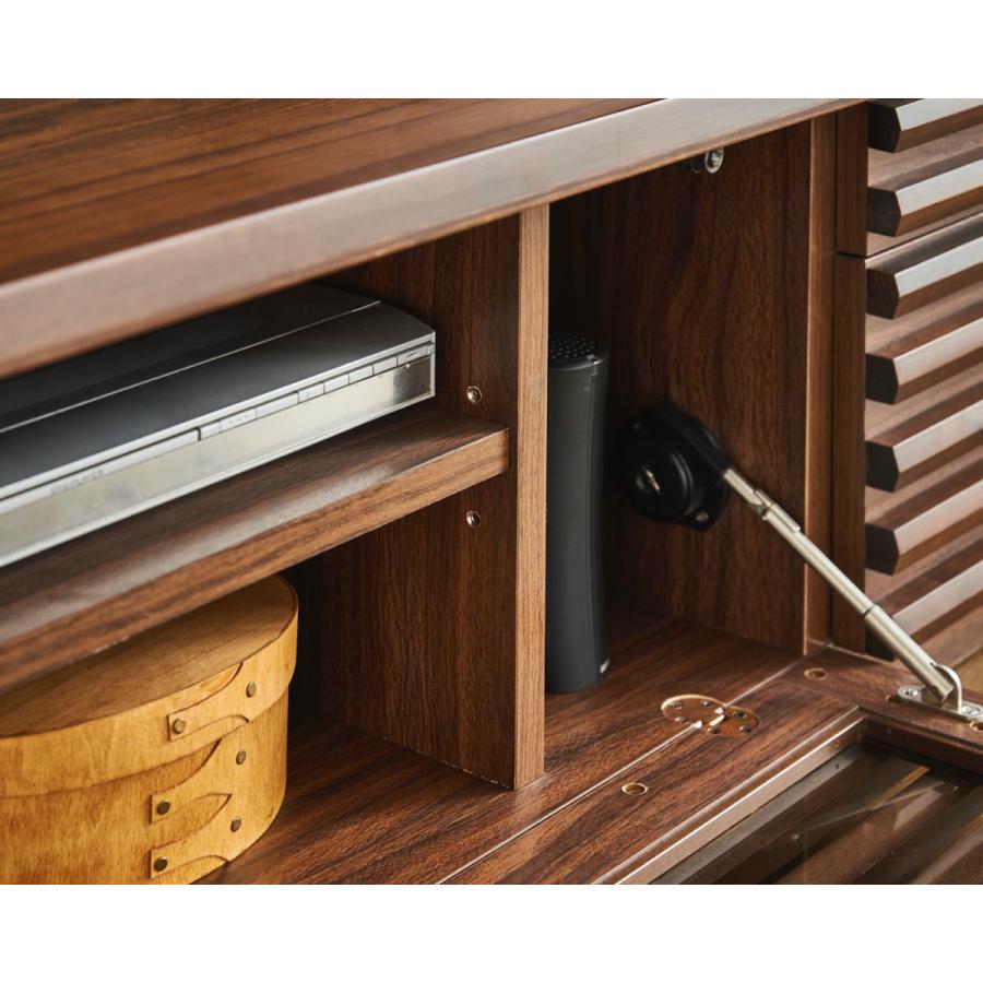 テレビ台 幅180cm ローボード 80型対応 天然木 完成品 （ TV台 テレビ