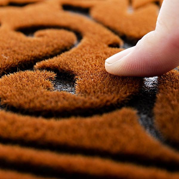 山崎産業 玄関マット 泥落とし 45×75cm ソフテップマット リッチ